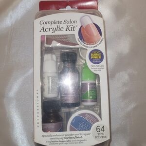 Kiss Acrylic Kit - White and Purple